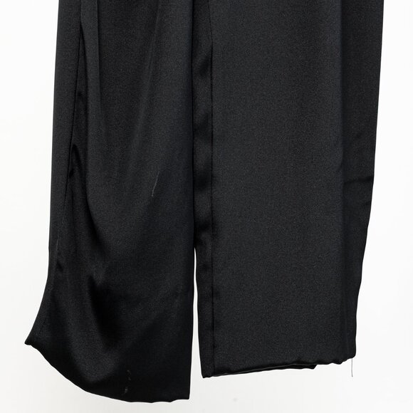 Gianni Versace Vintage Asymmetrical Draped Silk Pant - Picture 6 of 9